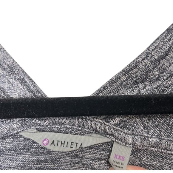 Athleta Sweaters Athleta Pose Wrap Cardigan Grey Marl women’s size xxs - Picture 4 of 8